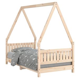 vidaXL Kinderbedframe 80x160 cm massief grenenhout