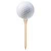 vidaXL 1000 st Golftees 83 mm bamboe