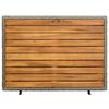 vidaXL Kast met plank Grijs 70 x 50 x 87 cm Polyester en Roly Ratten