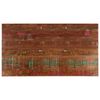 vidaXL Tafelblad rechthoekig 100x60x1,5 cm massief gerecycled hout