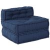 vidaXL Modulair bank 4 pcs Indigo Stof