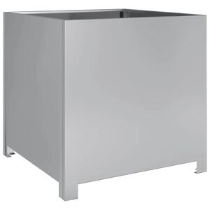 vidaXL Plantenbak 50x50x50 cm gegalvaniseerd staal