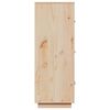 vidaXL Hoge kast 67x40x108,5 cm massief grenenhout