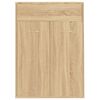 vidaXL Schoenenkast 60x35x84 cm bewerkt hout sonoma eikenkleurig