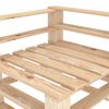 vidaXL 7-delige Loungeset pallet hout