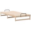 vidaXL Bedframe Bruin 100 x 210 cm Massief grenenhout
