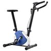vidaXL Hometrainer met bandweerstand blauw