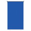 vidaXL Buitenrolgordijn 90% UV-blok Blauw 80 x 140 cm HDPE