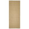 vidaXL Sisalmat voor krabpaal 100x250 cm