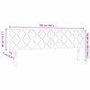 vidaXL Hoofdbord Blauw 160 cm Stof