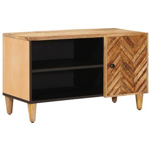 vidaXL Opslagkasten Bruin 80 x 31,5 x 46 cm Massief Mango Hout