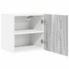 vidaXL Hangkast 2 pcs Grijs Sonoma en Wit 40 x 31 x 40 cm Bewerkt hout