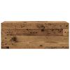 vidaXL Badkamerwandkast 80x25x30 cm bewerkt hout oud houtkleurig