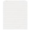 vidaXL Plantenbak 40x40x46 cm massief grenenhout wit