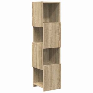 vidaXL Hoekkast 25,5x25x102cm Bewerkt hout Sonoma Eiken