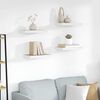 vidaXL Wandschappen zwevend 4 st 50x23x3,8 cm MDF eikenkleurig en wit