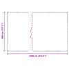 vidaXL Tarpuline Doorzichtig 4 x 12 m PVC