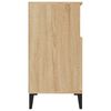 vidaXL Dressoir 60x35x70 cm bewerkt hout sonoma eikenkleurig