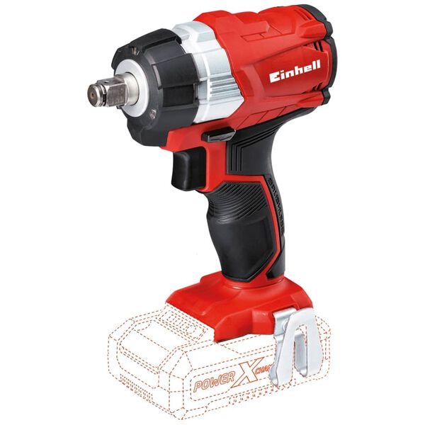 Einhell Draadloze slagmoersleutel TE-CW 18 Li BL-solo rood 4510040