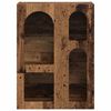 vidaXL Dressoir Oudhout 59 x 35 x 80.5 cm Bewerkt hout
