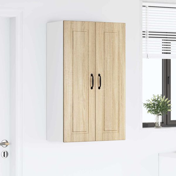 vidaXL Keukenkast met plank Sonoma Eiken 60 x 31 x 100 cm Bewerkt hout