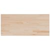 vidaXL Tafelblad rechthoekig 90x40x2,5 cm massief grenenhout