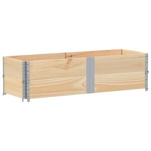 vidaXL Plantenbak 150x50 cm massief grenenhout