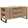 vidaXL Salontafel Artisan Eiken 102 x 44,5 x 50 cm Bewerkt hout