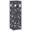 vidaXL Regen paraplu standaard Antraciet 15,5 x 15,5 x 49 cm Staal