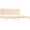 vidaXL Bedframe massief hout 200x200 cm