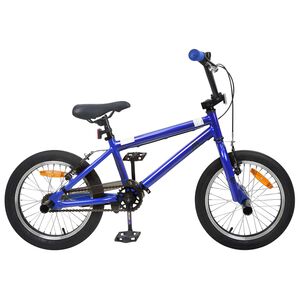 vidaXL BMX Fiets 20 Inch voor boven de 9 jaar Donkerblauw