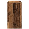 vidaXL Dressoir 70x41x75 cm bewerkt hout oud houtkleurig