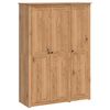 vidaXL Kledingkast PANAMA Honing 131,5 x 50 x 185 cm