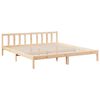vidaXL Bedframe extra lang zonder matras massief grenenhout 200x210 cm