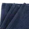 vidaXL Gastendoekjes 10 st 450 g/m² 30x50 cm katoen marineblauw