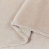 vidaXL Kleden 6 pcs Beige 240 x 270 cm Fleece