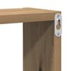 vidaXL Wandplank Wandgemonteerd Artisan Eiken 96 x 12 x 64 cm