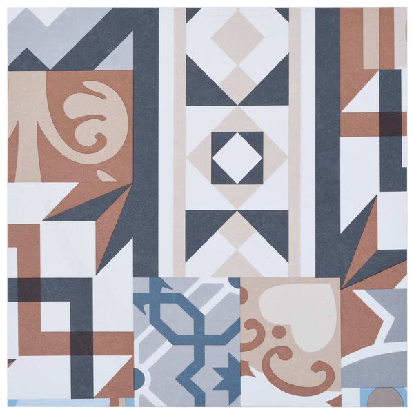 vidaXL Vloerplanken 55 pcs Multikleur 5,11 m&sup2; PVC