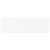 vidaXL Wandschap zwevend 80x23,5x3,8 cm MDF wit