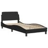 vidaXL Bedframe "Dover" kunstleer zwart 90x200 cm