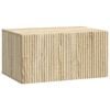 vidaXL Wandbeugel TV-kast 59,5 x 41 x 30 cm Sonoma Eiken Bewerkt hout