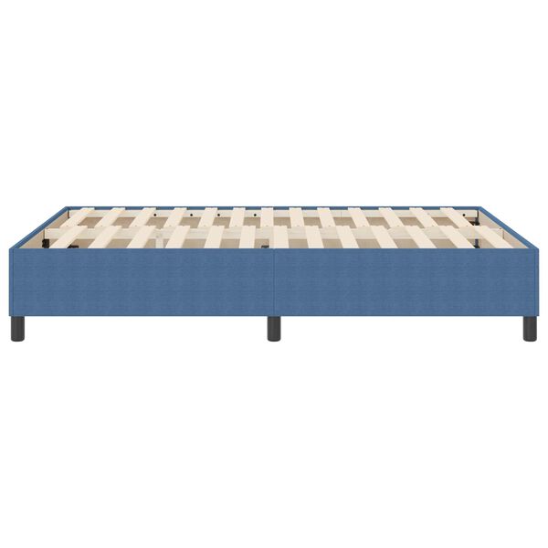 vidaXL Platform bedframe Blauw 140 x 200 cm Stof