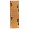 vidaXL Tapijtloper FLORNES Geweven Beige PP 7 mm