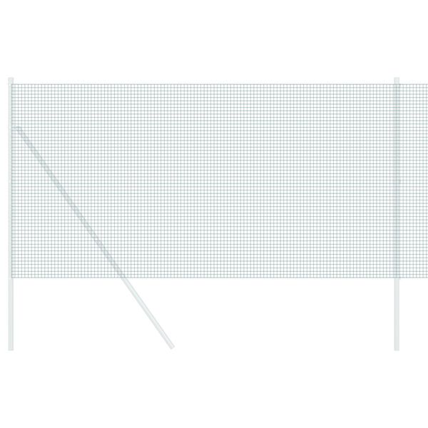 vidaXL Gelaste draadhek Groen 1.2 x 50 m Staal