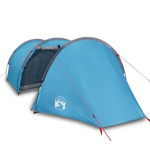 vidaXL Tunneltent 4-persoons waterdicht blauw