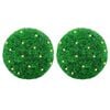 vidaXL Kunstbuxusballen met LED-verlichting 2 st 27 cm groen