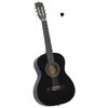 vidaXL Gitaar klassiek beginner en kinderen 3/4 36" zwart