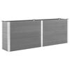 vidaXL Plantenbak verhoogd 250x50x91 cm HKC grijs