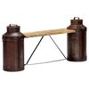 vidaXL Melkbussenbank 150x33x64 cm massief mangohout