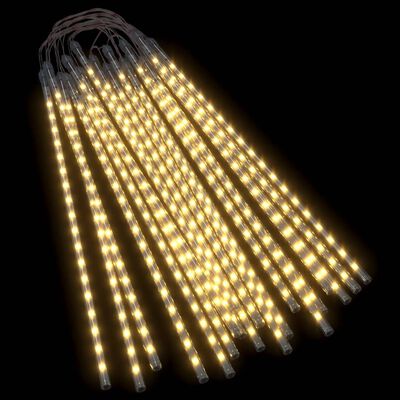 vidaXL Meteoorlichten 20 st 720 LED's binnen/buiten 50 cm warmwit